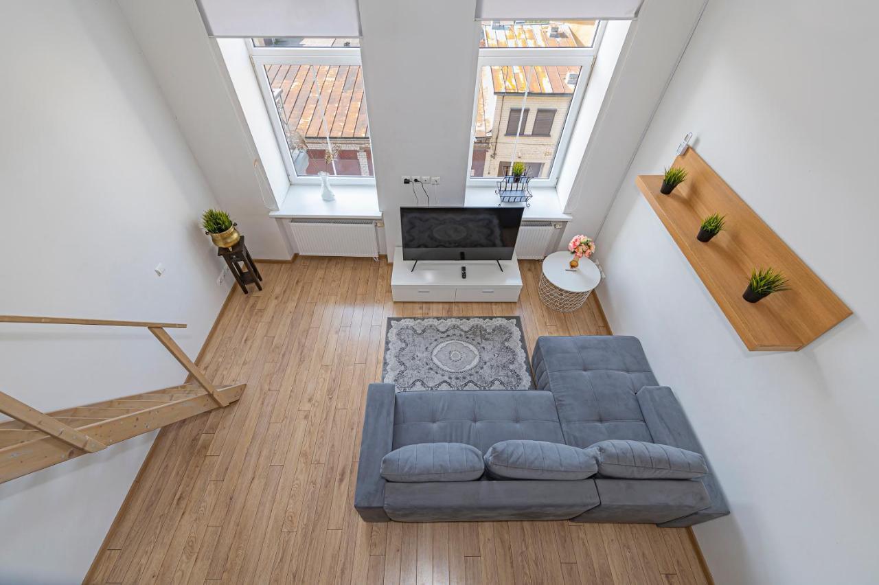 New Town Loft Apartment With Air Conditioning By Polo Apartments Kaunas Buitenkant foto